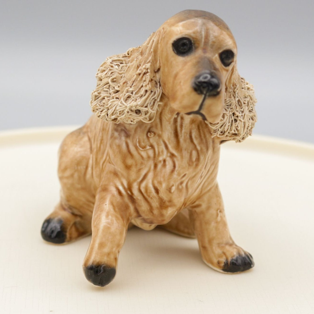 Vintage Sylvac Cocker Spaniel Figurine Spaghetti Ears Design 39