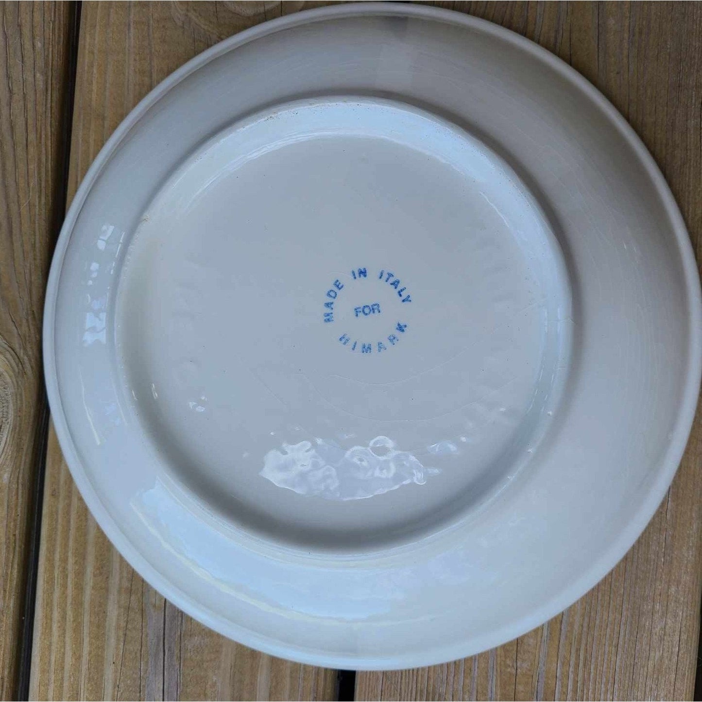 Vintage Tre Ci Himark Ceramic Pasta Serving Bowl 11" Italy Le Colline Toscane