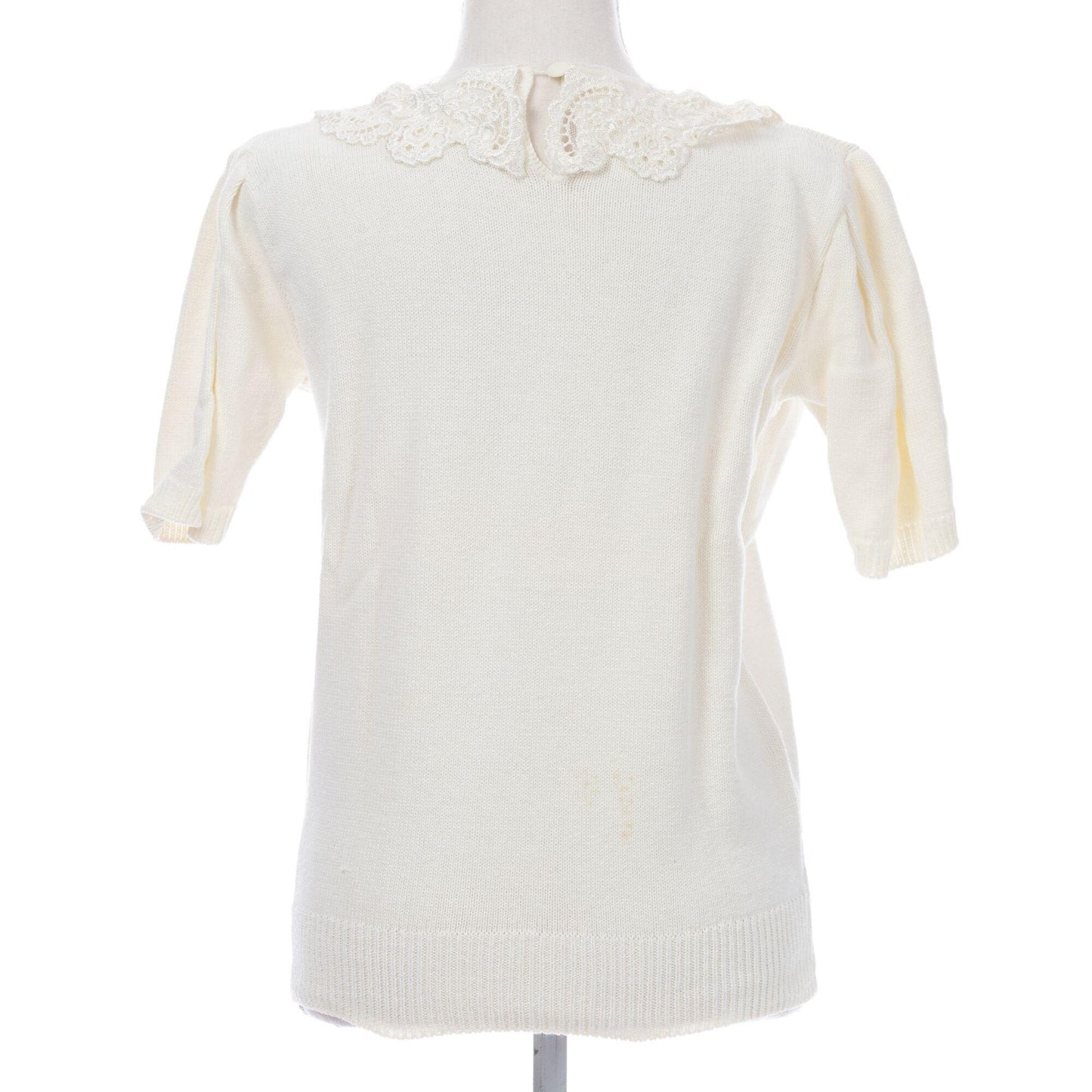 Vintage Harold House medium lace collar Knit shirt NEW