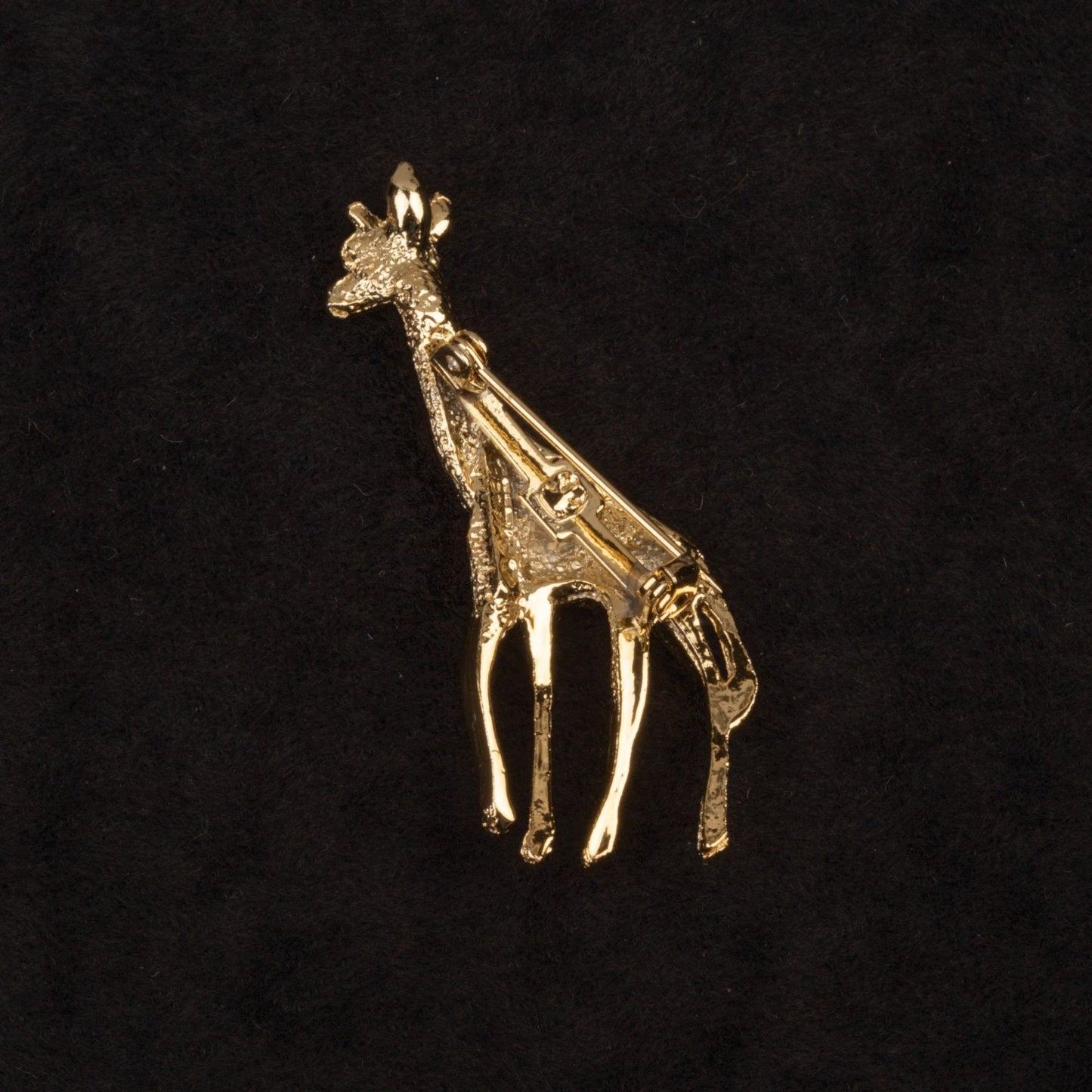 Vintage Signed Gerry's Giraffe Gold Toned Brooch