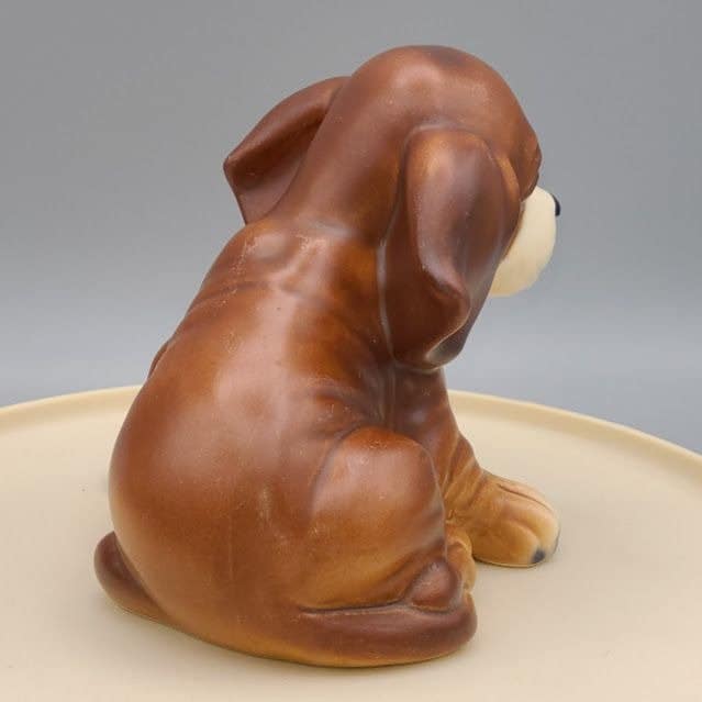 Vintage Mexican Ceramics Hound Puppy Figurine 1988
