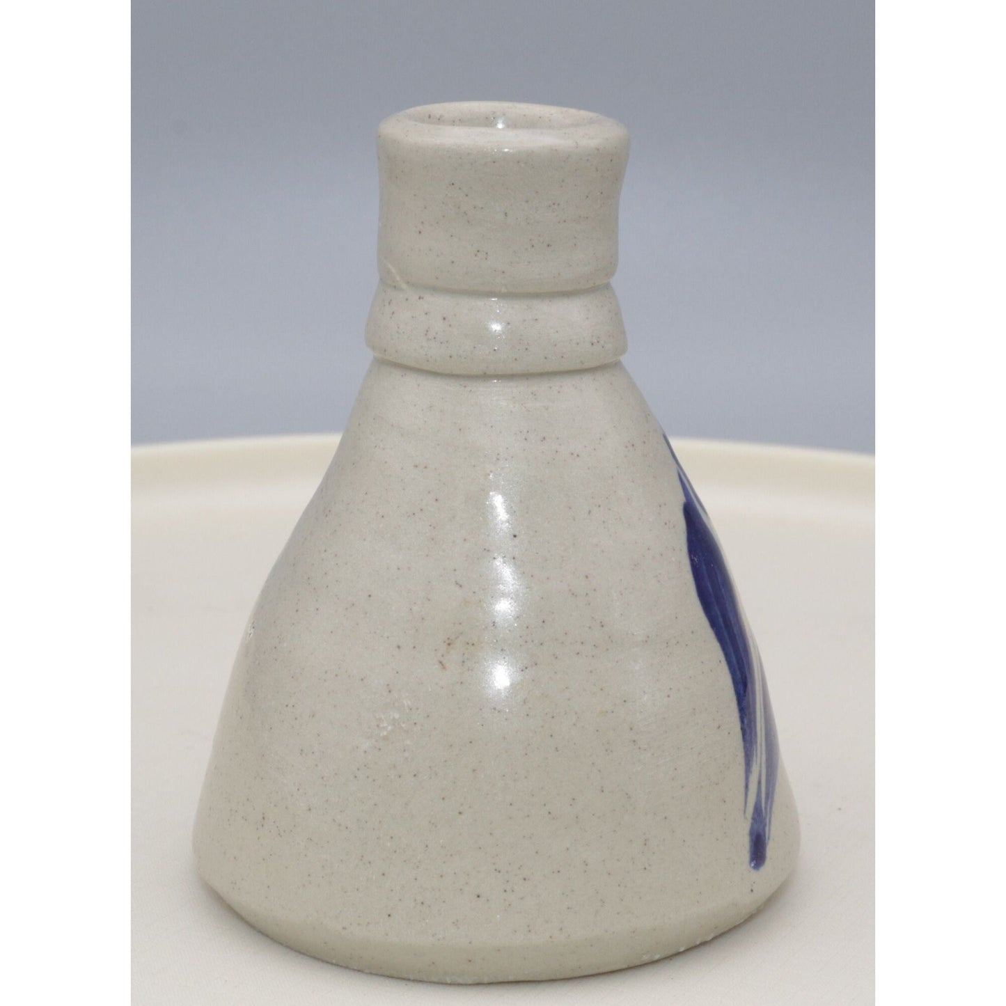 Vintage Williamsburg Pottery Salt Glazed Bud Vase Hand Made