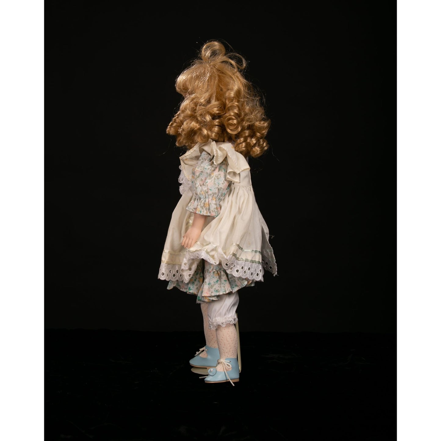 Vintage 90s Danbury Mint Goldilocks Porcelain Doll As Is
