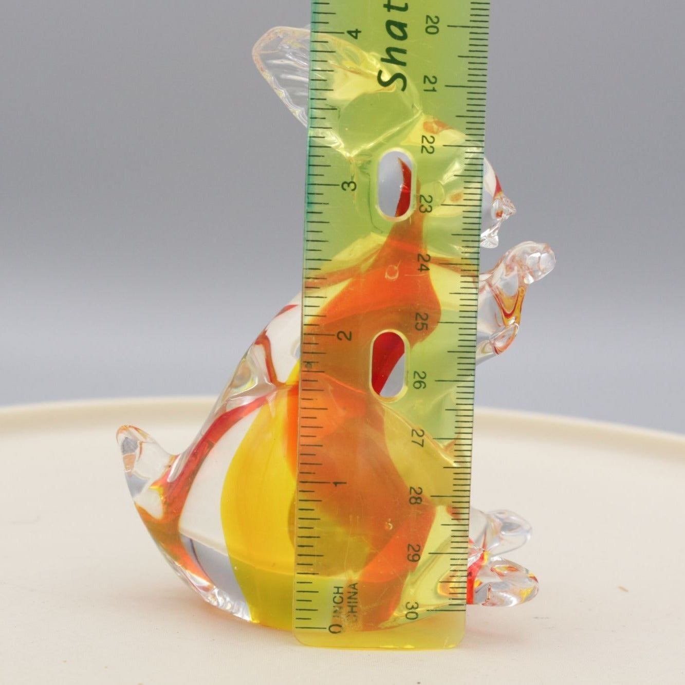 Vintage Murano Italy Glass Hand Blown Rabbit 4" Figurine