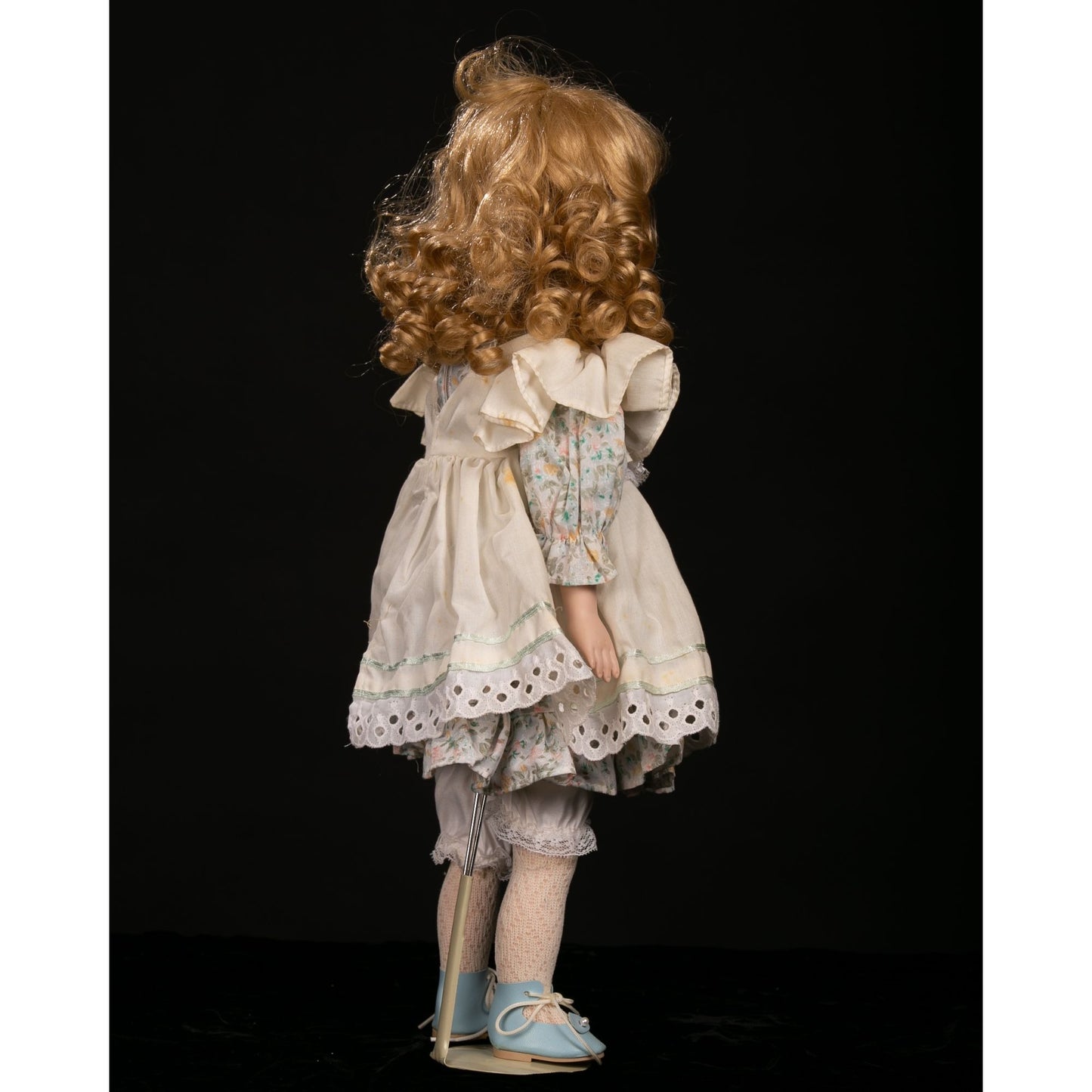 Vintage 90s Danbury Mint Goldilocks Porcelain Doll As Is