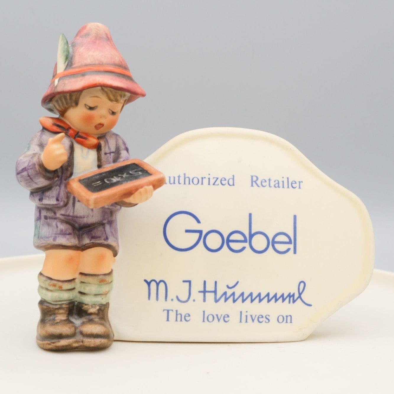 Vintage Hum 460 Goebel Hummel Authorized Retailer Signed by Max Meyer