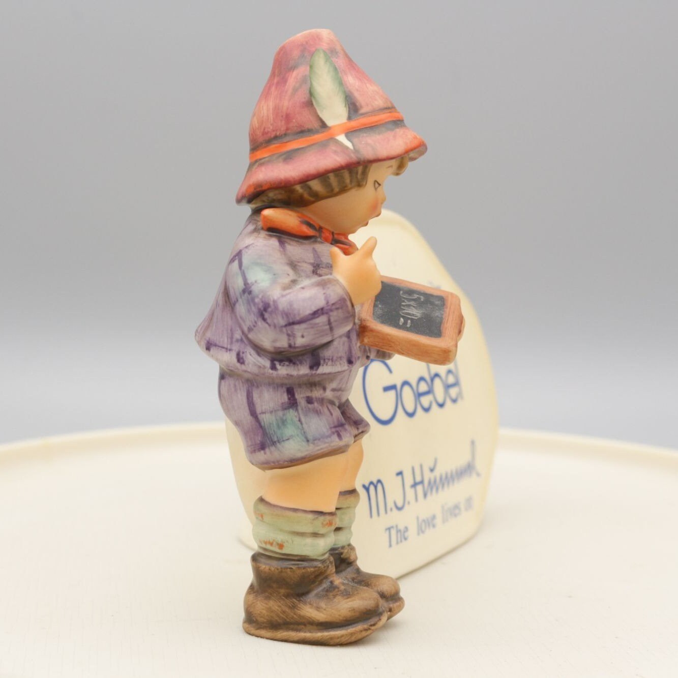 Vintage Hum 460 Goebel Hummel Authorized Retailer Signed by Max Meyer