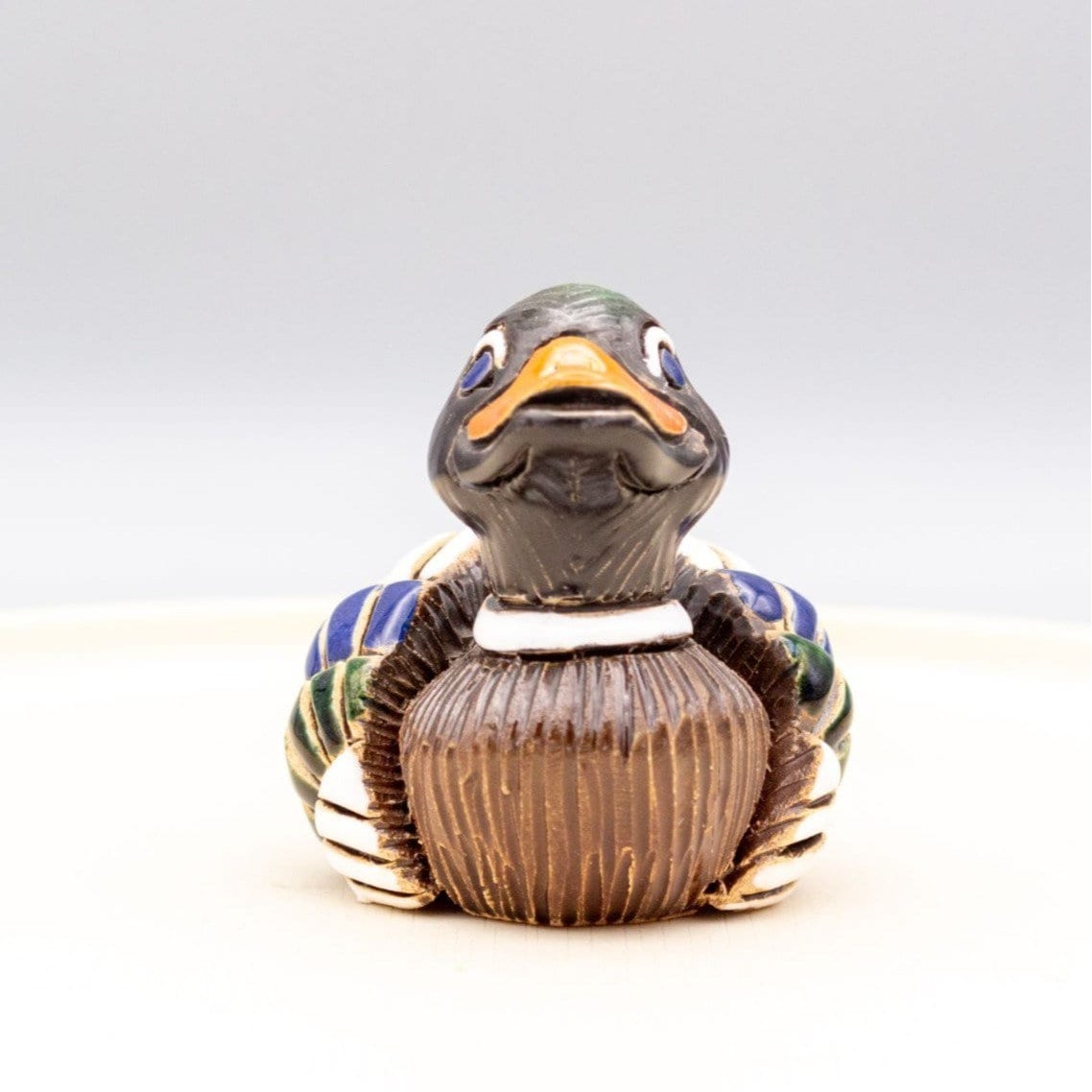 Vintage 1979 Artesania Rinconada Duck Figurine Signed