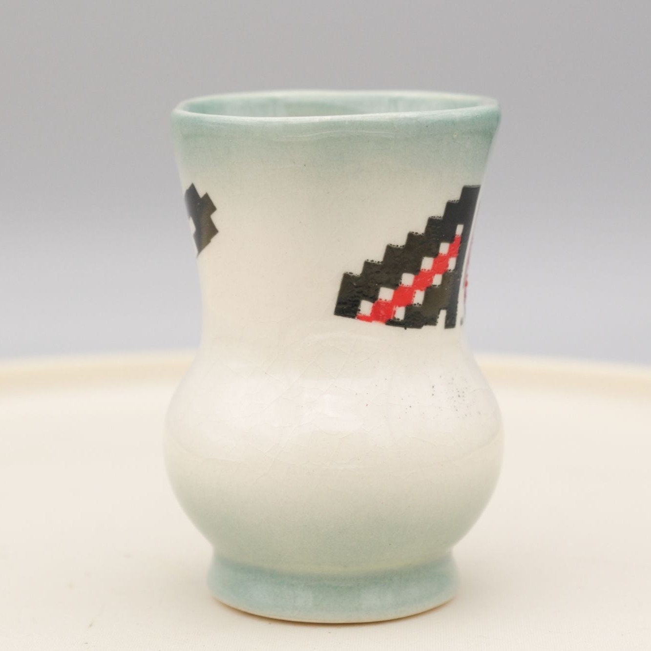 Vintage Skender's Butte, Montana Native American Made Toothpick Holder