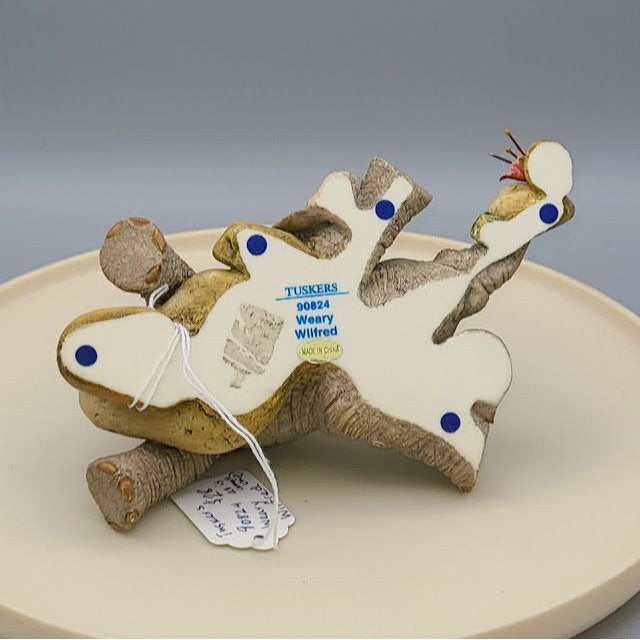 Vintage Tuskers Elephant Figurine Tuskers 90824 AS IS