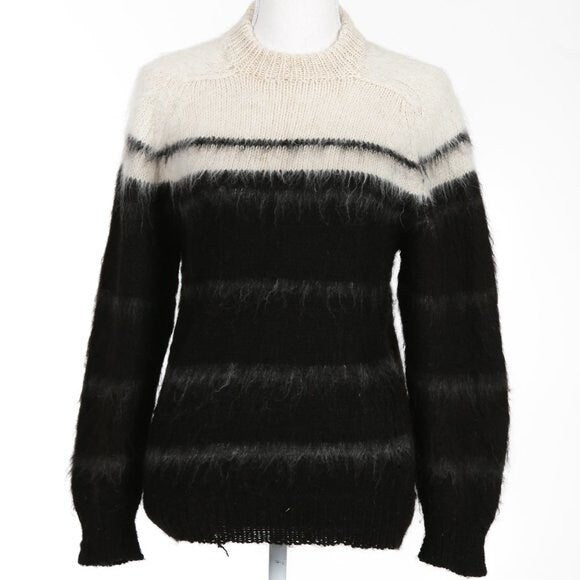 Vintage Handmade Alpaca hair Sweater Lapaz Bolivia 1980 folk Art Authentic South American