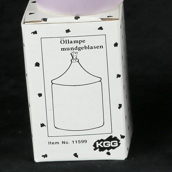 NIB Vintage German Oil Diffusers Set of 3 Purple Ceramic