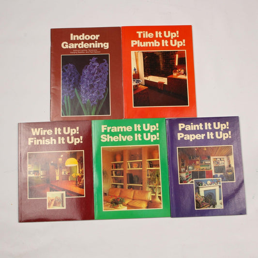Vintage Books 1985 Family of Home Improvement 5 Book set