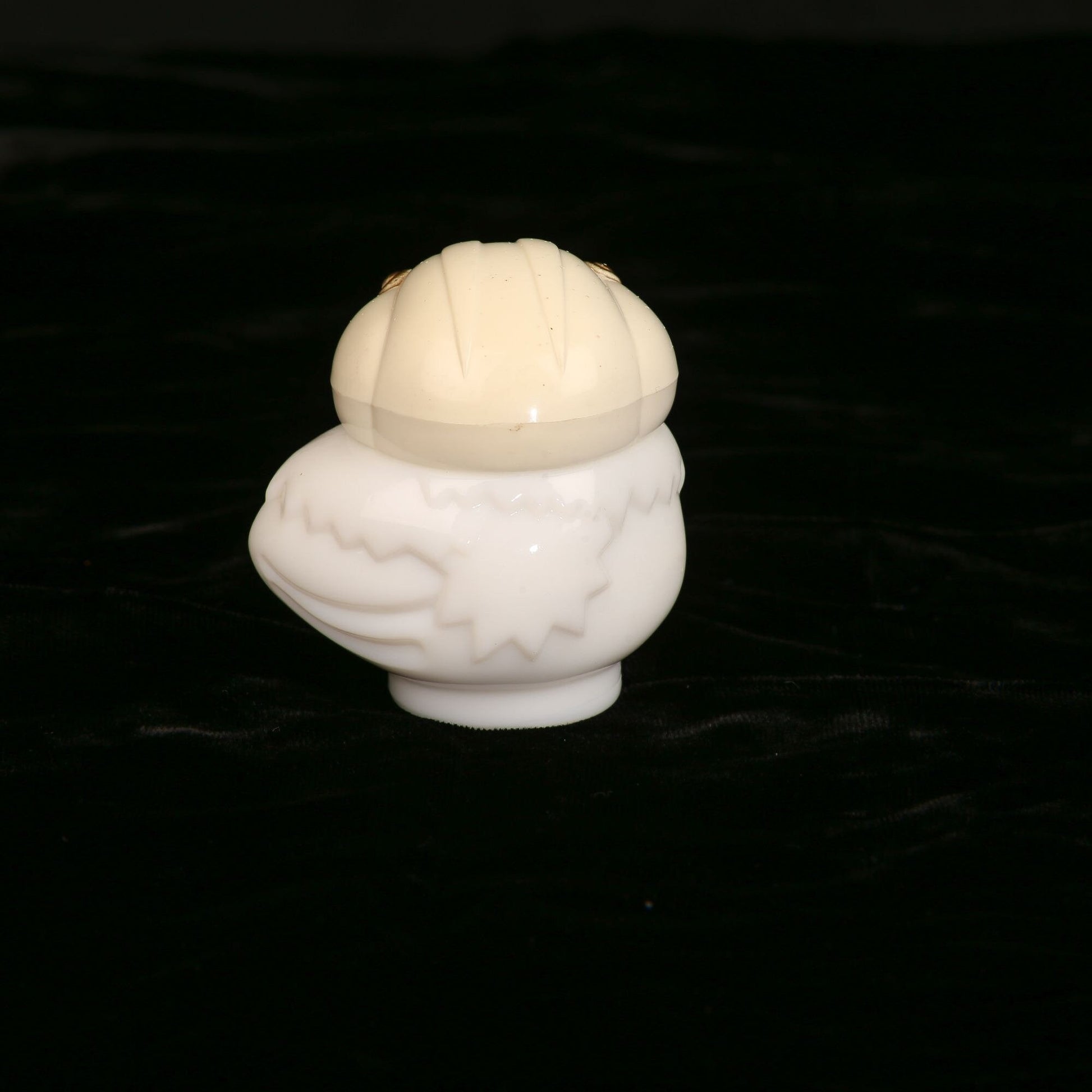 Vintage Avon Milk Glass Bird Perfume Bottle