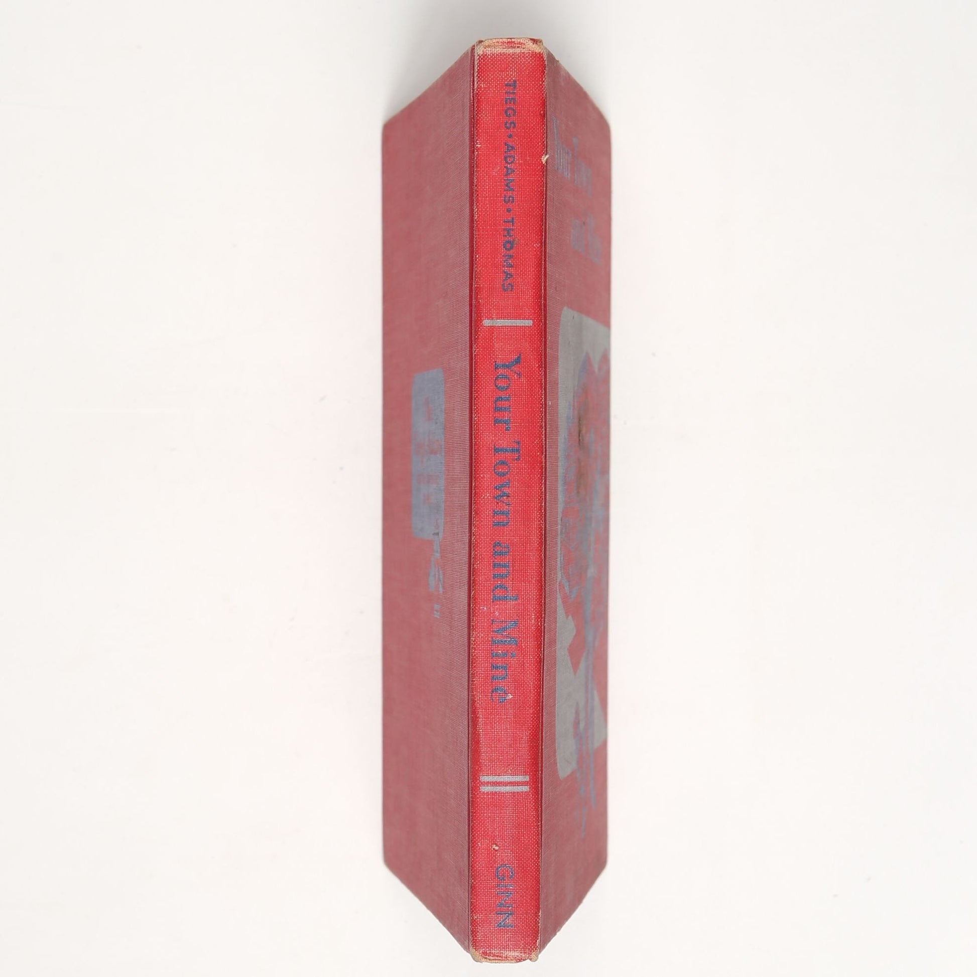 Vintage 1949 Book Your Town and Mine by Eleanor Thomas Grammar School Book