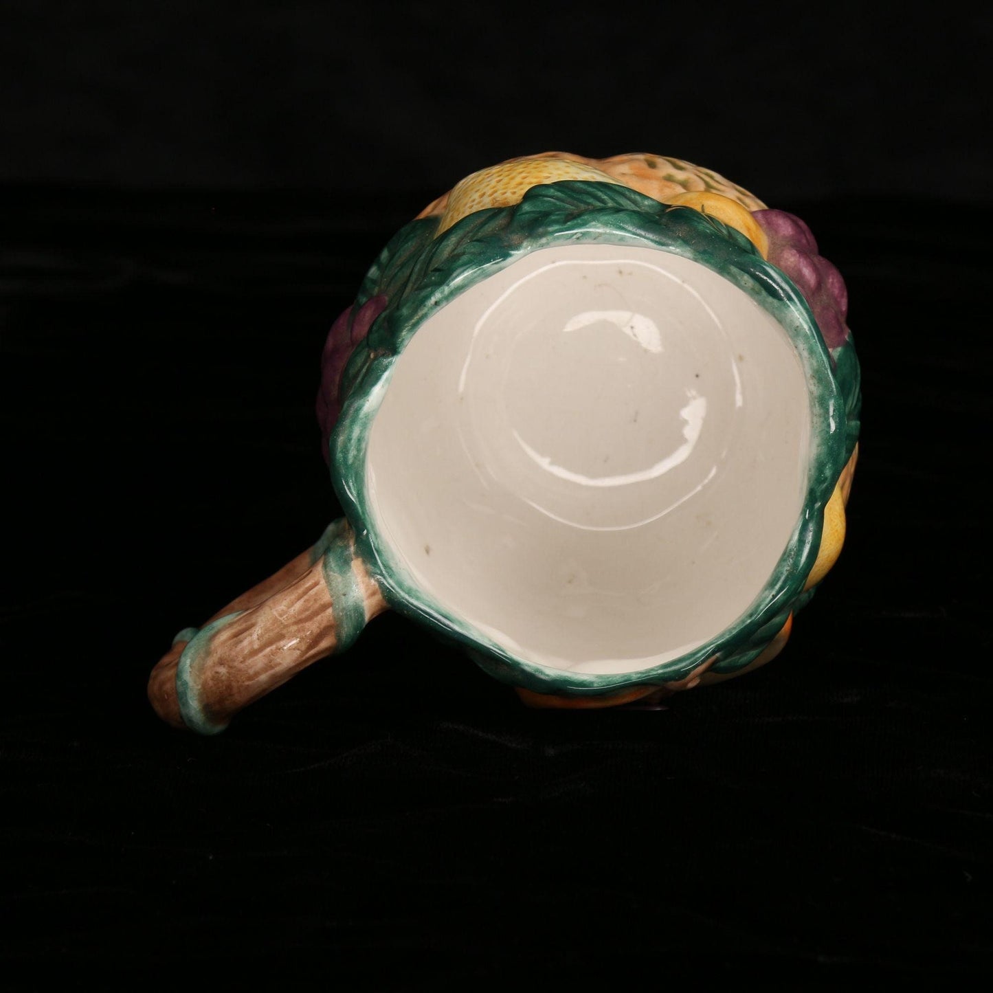 Vintage 1995 Fitz and Floyd Cantaloupe Ceramic Mug