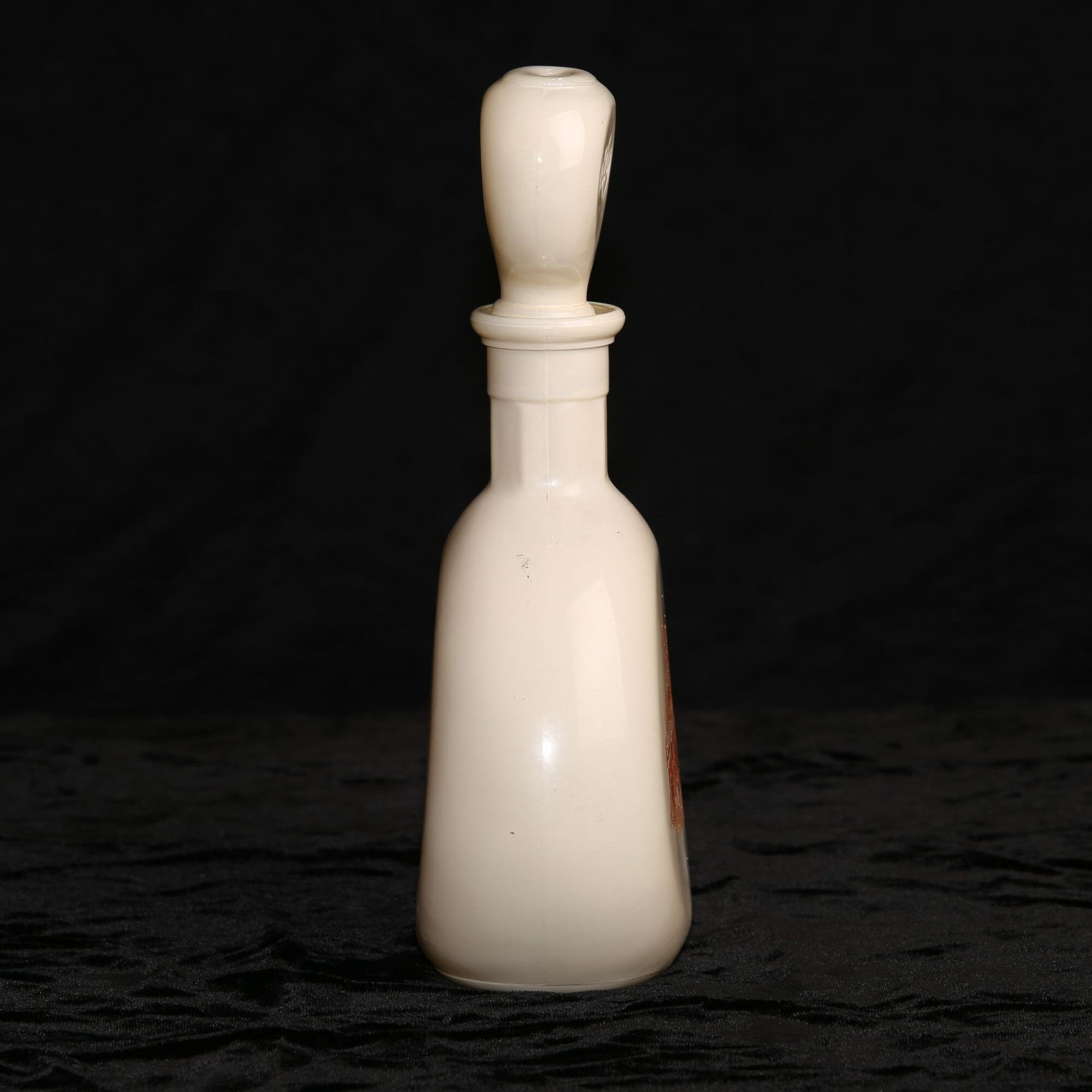 Vintage 1849 Jefferson's Monticello Old Fitzgerald Glass Flagship Decanter