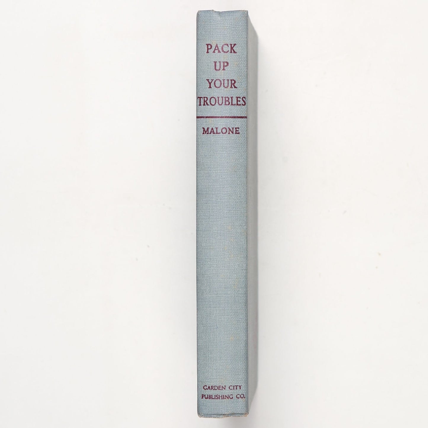 Vintage 1946 Book Pack Up Your Troubles Collection of Verse edited by Ted Malone