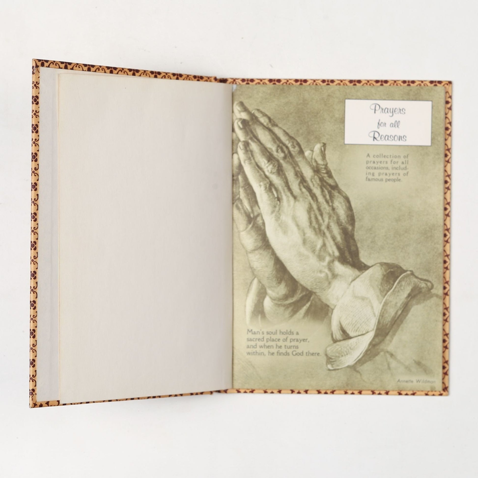 Vintage 1973 Book Prayers for All Reasons
