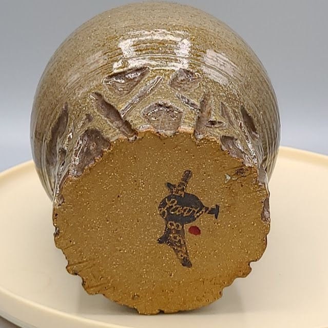 Vintage 1976 Studio Pottery Marked "Larry"