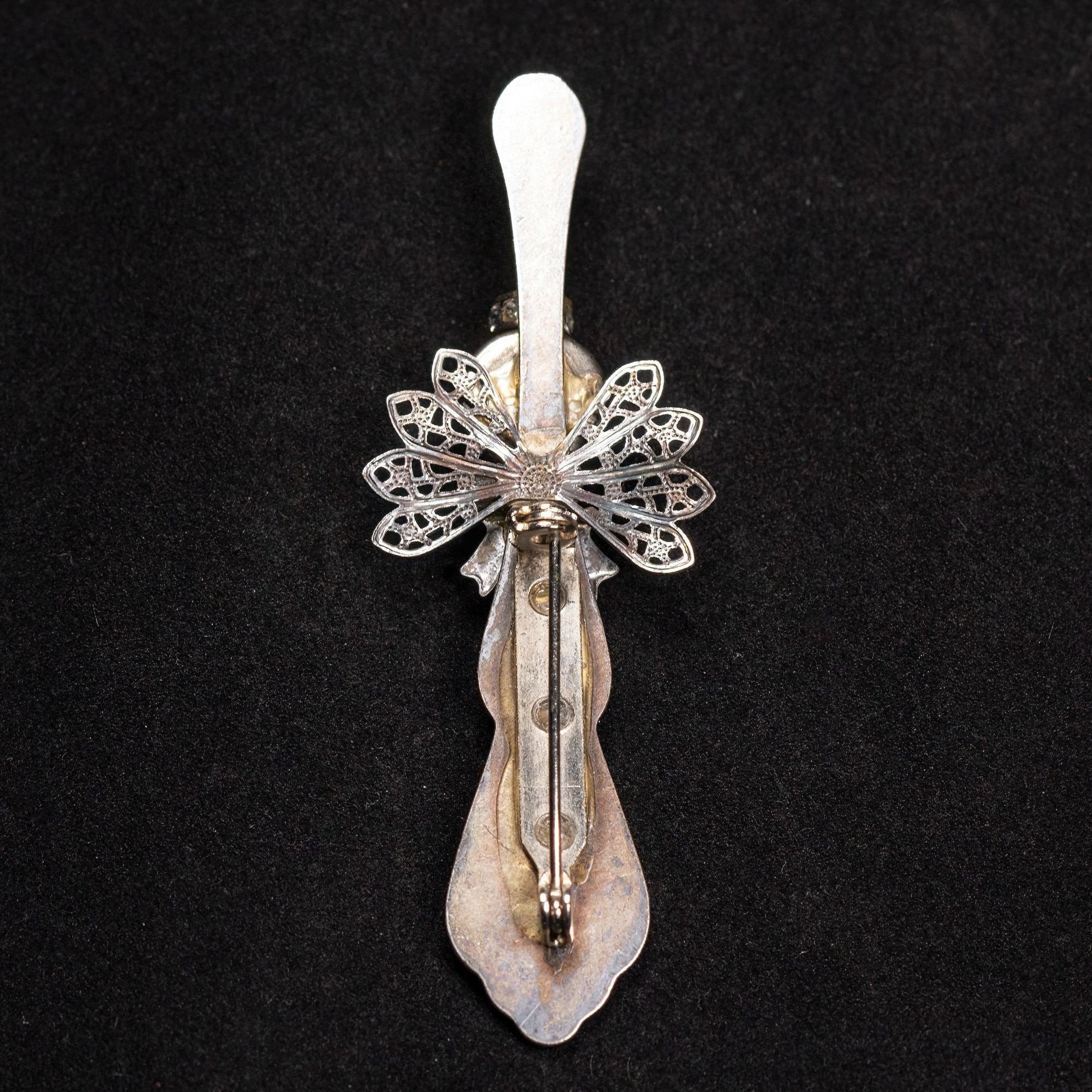 Vintage Artisan Made Angel Brooch