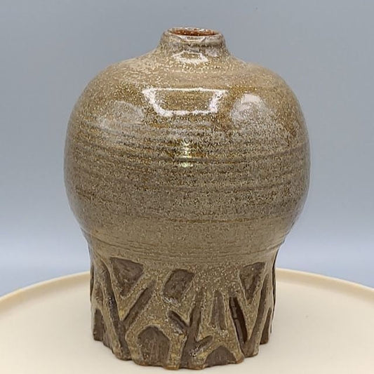 Vintage 1976 Studio Pottery Marked "Larry"