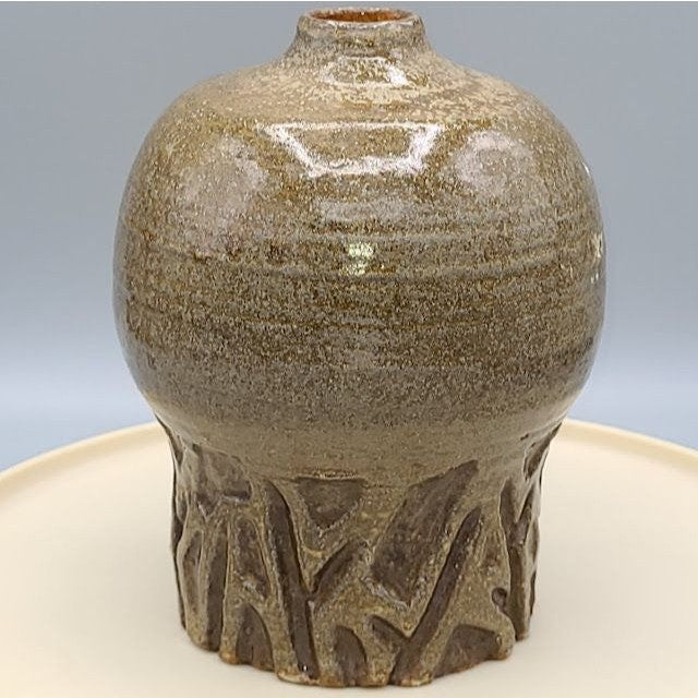 Vintage 1976 Studio Pottery Marked "Larry"