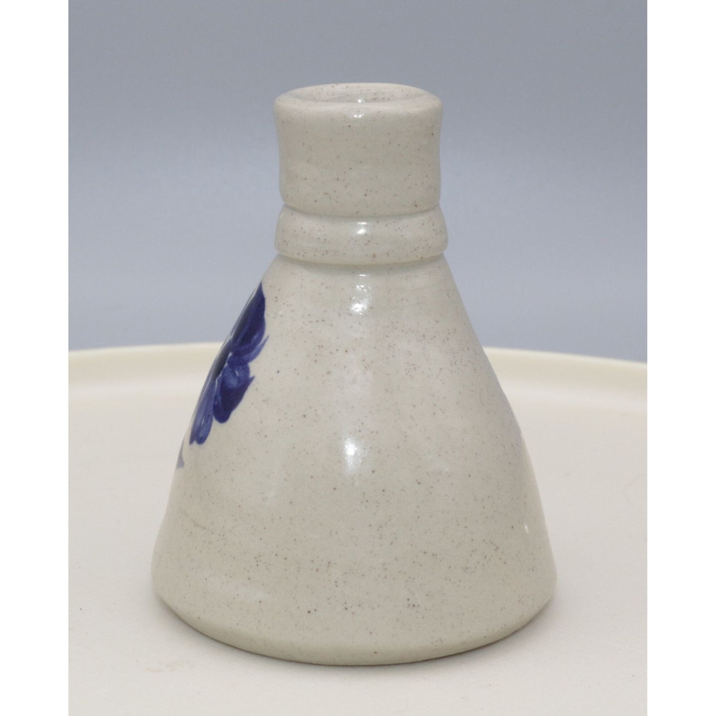 Vintage Williamsburg Pottery Salt Glazed Bud Vase Hand Made