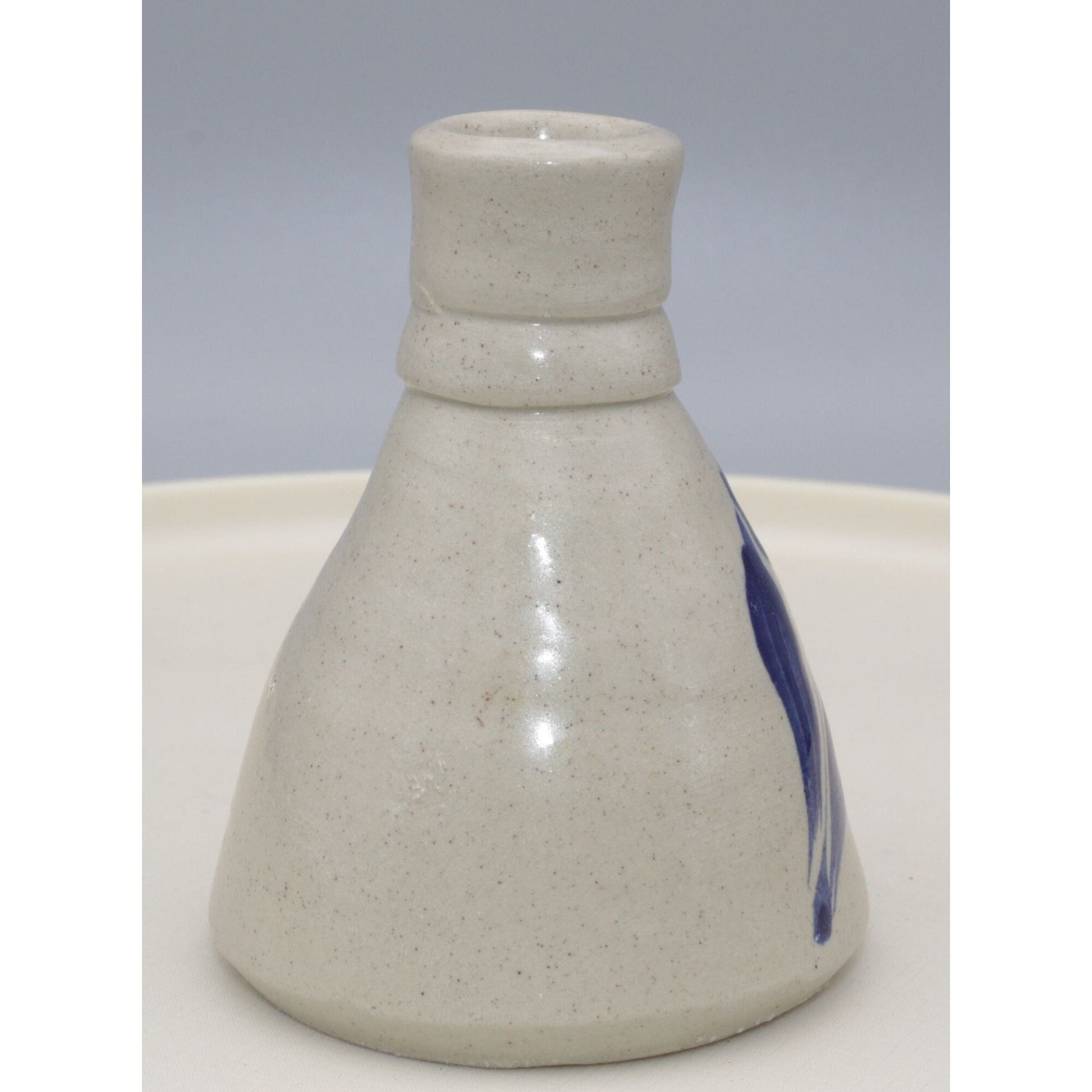 Vintage Williamsburg Pottery Salt Glazed Bud Vase Hand Made