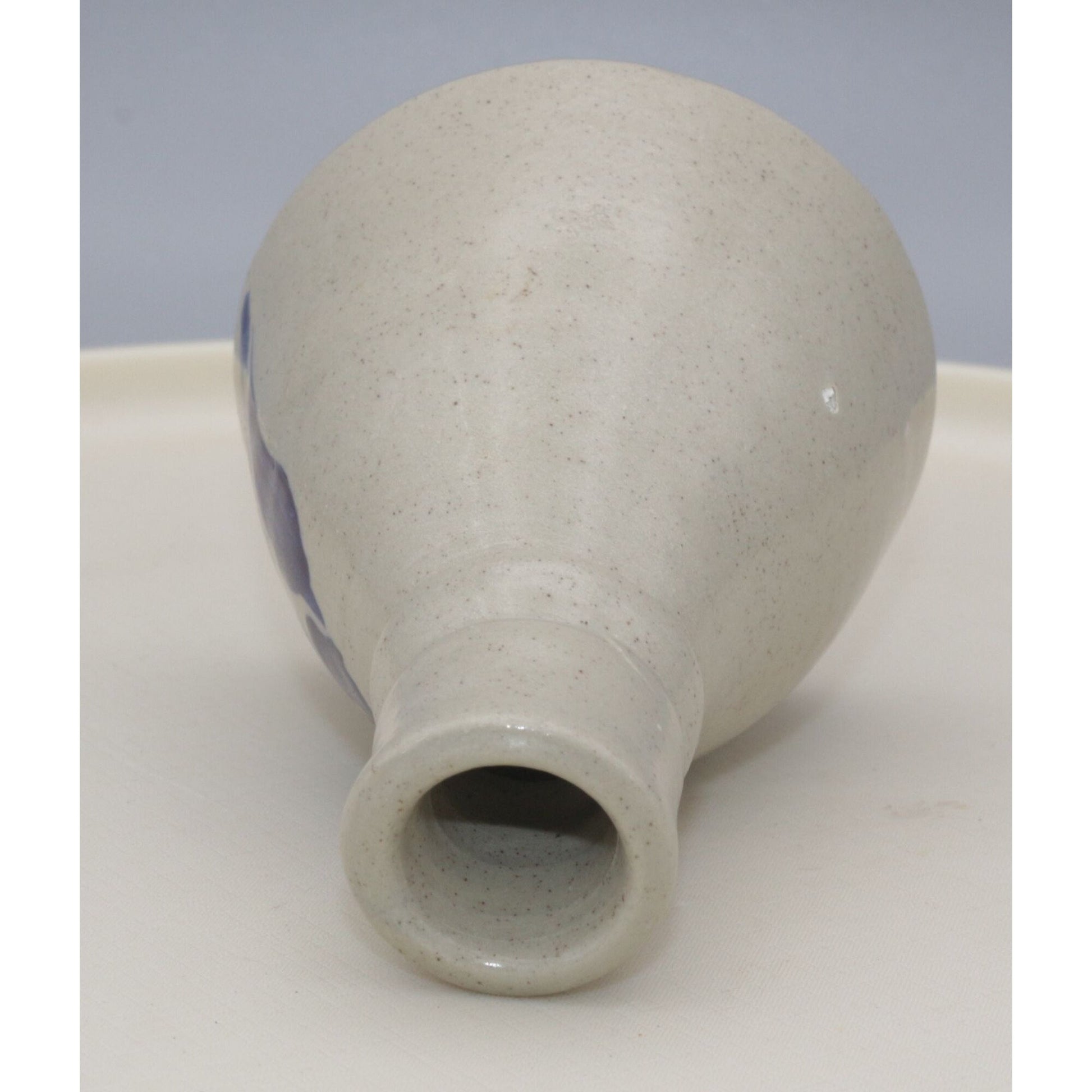 Vintage Williamsburg Pottery Salt Glazed Bud Vase Hand Made