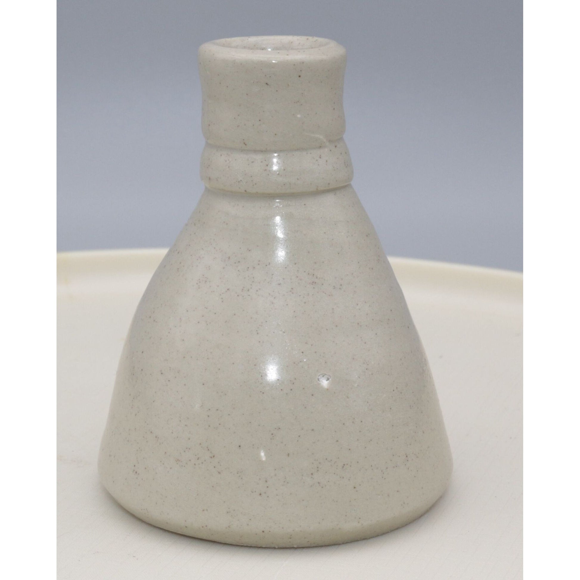 Vintage Williamsburg Pottery Salt Glazed Bud Vase Hand Made