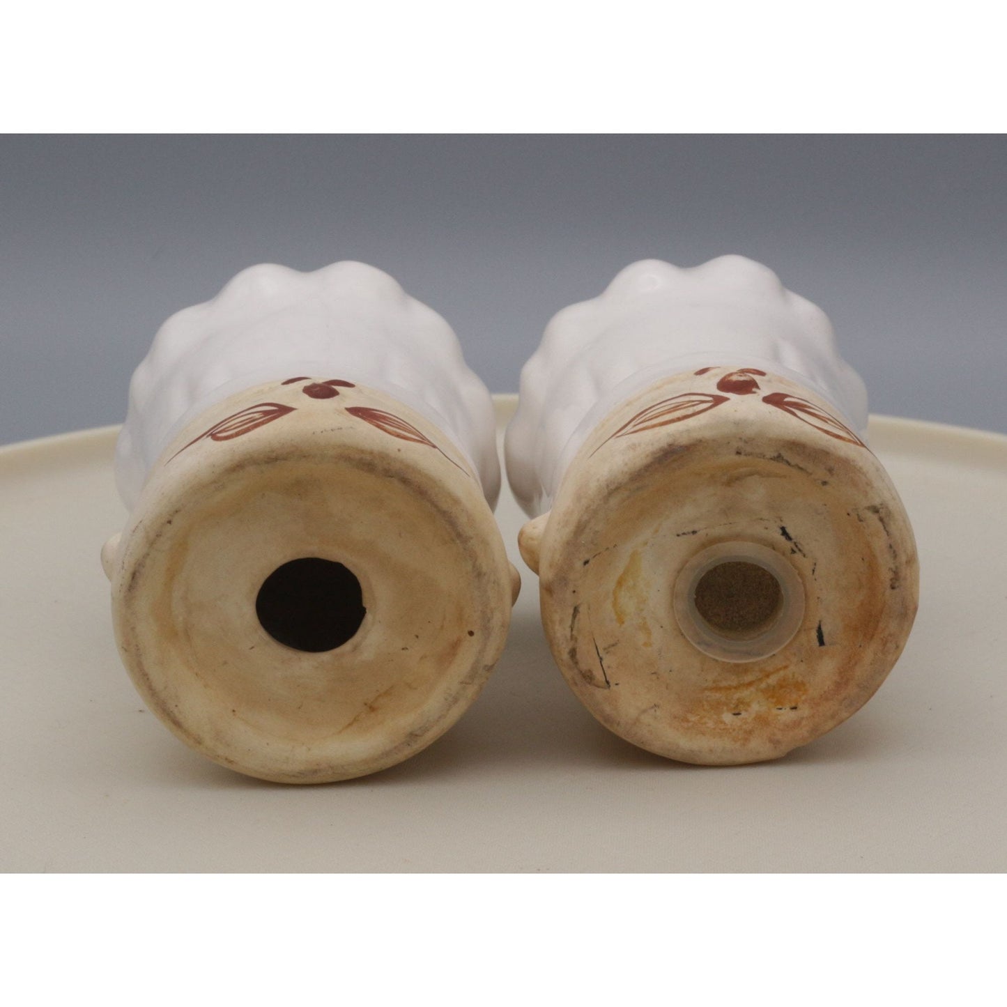 Vintage Ceramic Chef Salt and Pepper Shaker Set